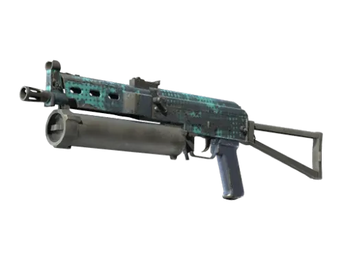 Souvenir PP-Bizon | Cobalt Halftone (Well-Worn)
