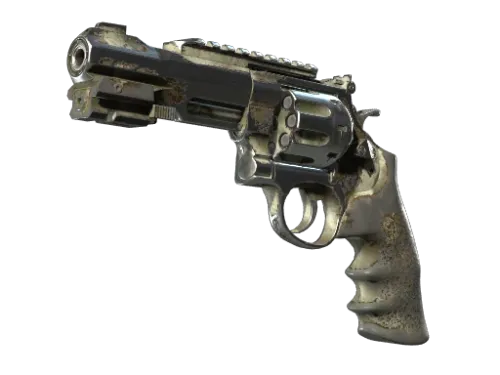 Souvenir R8 Revolver | Bone Mask (Battle-Scarred)