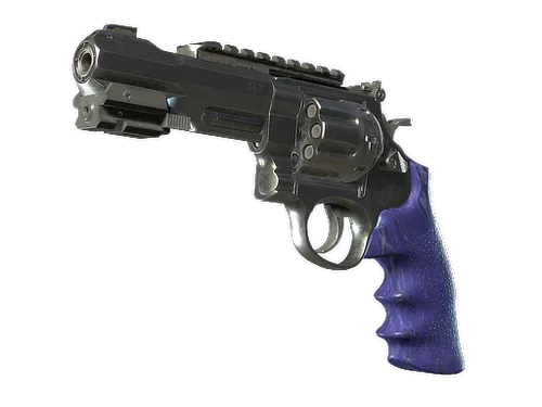 Souvenir R8 Revolver | Cobalt Grip (Battle-Scarred)