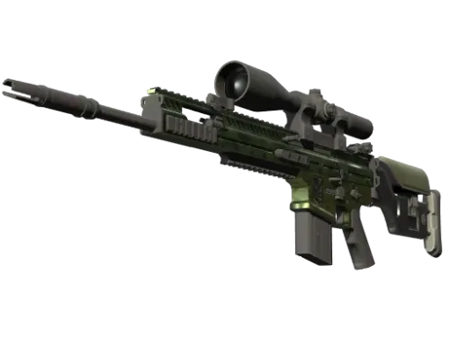 Souvenir SCAR-20 | Green Marine (Minimal Wear)