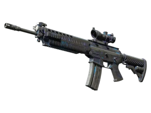 Souvenir SG 553 | Aloha (Battle-Scarred)
