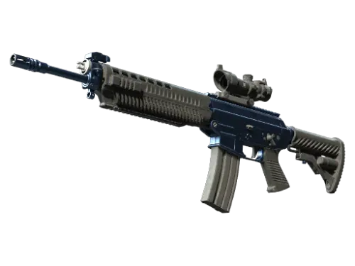 Souvenir SG 553 | Anodized Navy (Factory New)