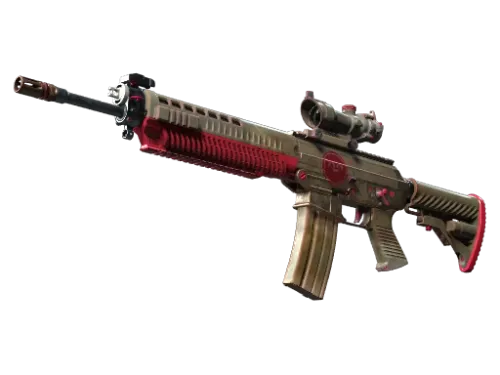 Souvenir SG 553 | Berry Gel Coat (Factory New)