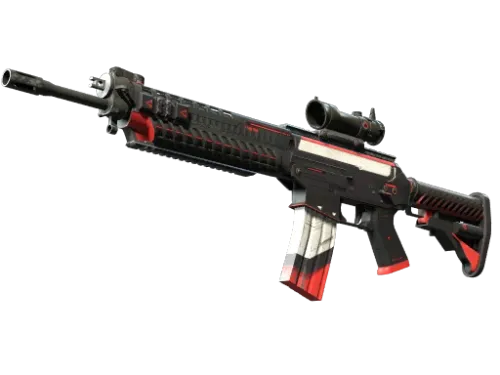 Souvenir SG 553 | Cyrex (Well-Worn)