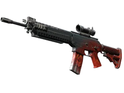 Souvenir SG 553 | Darkwing (Battle-Scarred)