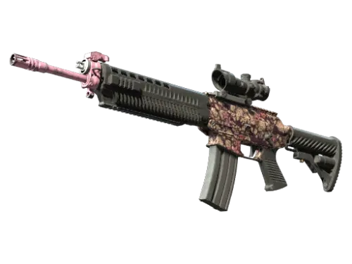 Souvenir SG 553 | Desert Blossom (Field-Tested)