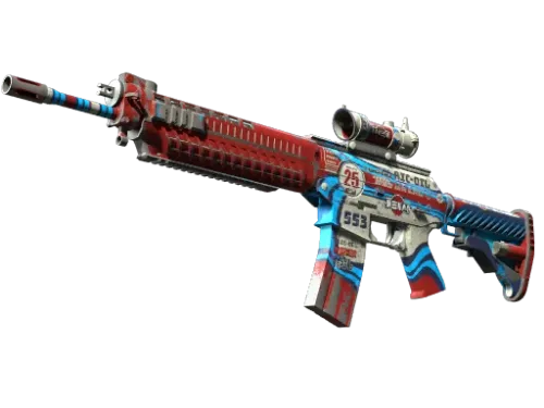 Souvenir SG 553 | Integrale (Battle-Scarred)