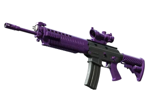 Souvenir SG 553 | Ultraviolet (Minimal Wear)