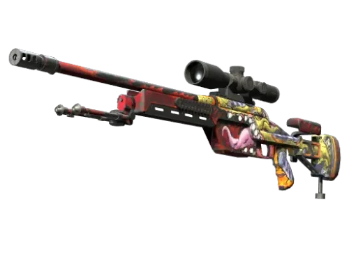 Souvenir SSG 08 | Bloodshot (Field-Tested)