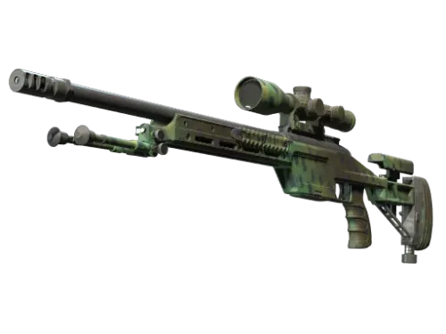 Souvenir SSG 08 | Jungle Dashed (Minimal Wear)