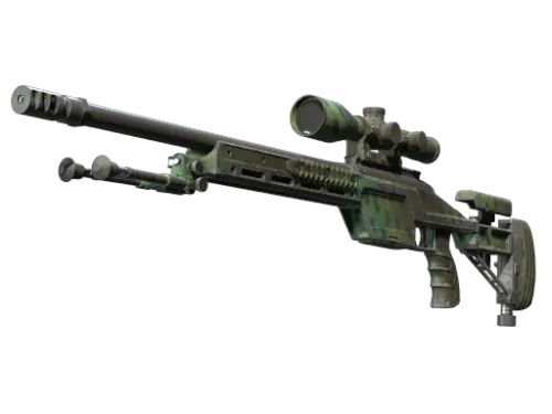 Souvenir SSG 08 | Jungle Dashed (Well-Worn)