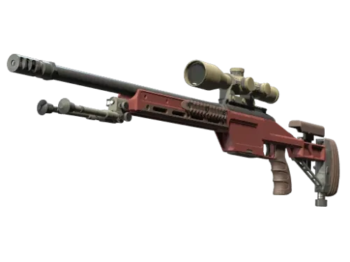 Souvenir SSG 08 | Red Stone (Factory New)