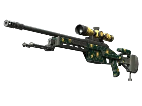 Souvenir SSG 08 | Sea Calico (Field-Tested)