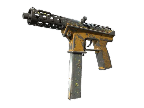 Souvenir Tec-9 | Banana Leaf (Battle-Scarred)