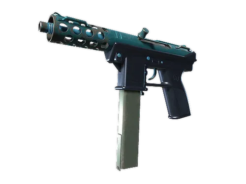 Souvenir Tec-9 | Blue Blast (Well-Worn)