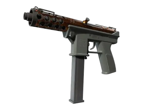 Souvenir Tec-9 | Red Quartz (Well-Worn)