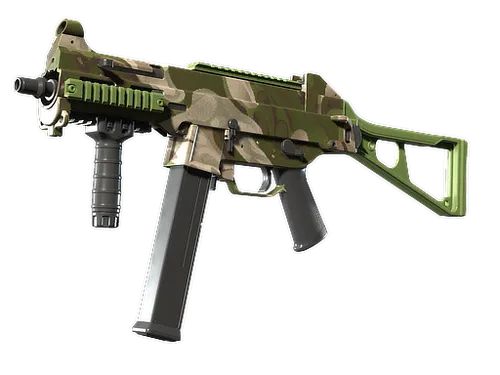 Souvenir UMP-45 | Green Swirl (Factory New)