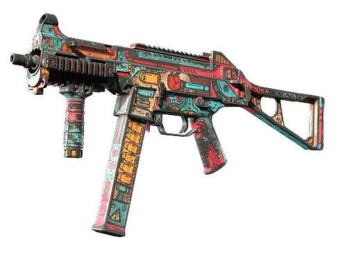 Souvenir UMP-45 | K.O. Factory (Battle-Scarred)