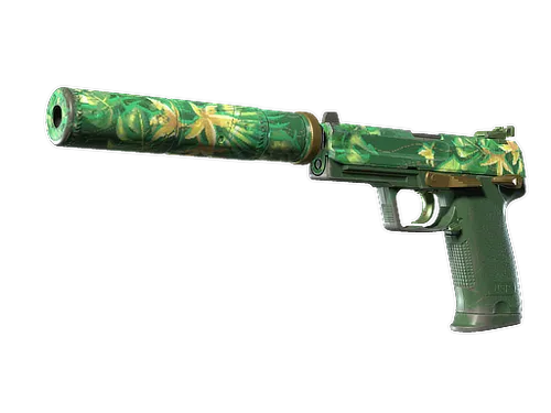 Souvenir USP-S | Tropical Breeze (Well-Worn)