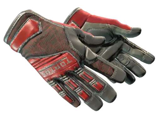 ★ Specialist Gloves | Crimson Web (Minimal Wear)