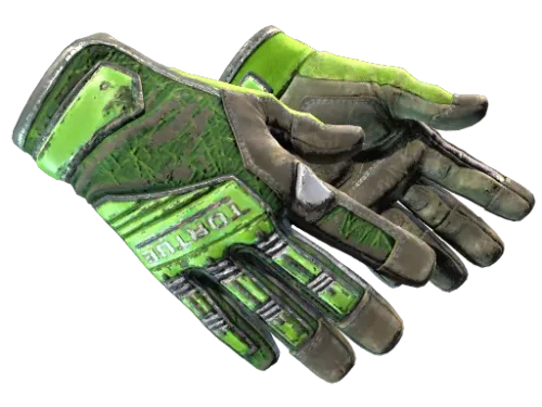 ★ Specialist Gloves | Emerald Web (Battle-Scarred)