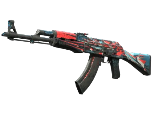 StatTrak™ AK-47 | Point Disarray (Battle-Scarred)