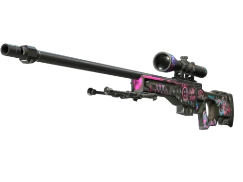 StatTrak™ AWP | Fever Dream (Well-Worn)