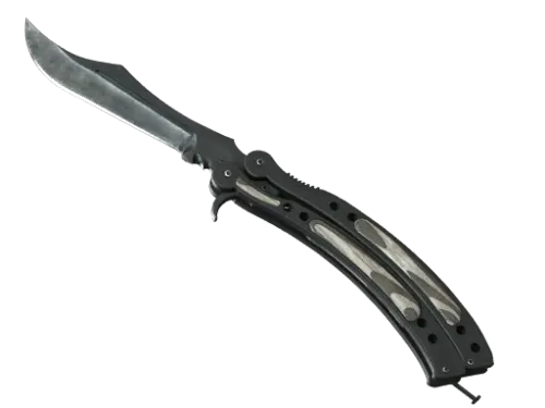 ★ StatTrak™ Butterfly Knife | Black Laminate (Field-Tested)