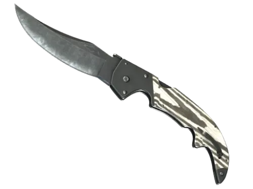 ★ StatTrak™ Falchion Knife | Black Laminate (Factory New)