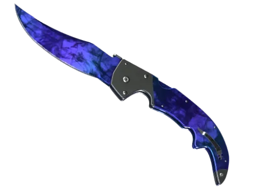 ★ StatTrak™ Falchion Knife | Doppler Sapphire (Factory New)