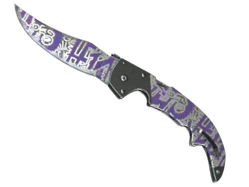 ★ StatTrak™ Falchion Knife | Freehand (Well-Worn)