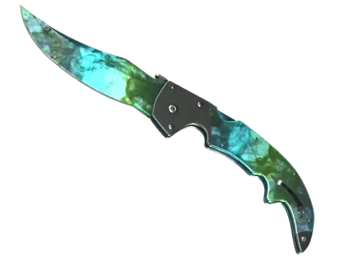 ★ StatTrak™ Falchion Knife | Gamma Doppler Phase 4 (Factory New)