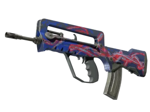 StatTrak™ FAMAS | Afterimage (Minimal Wear)