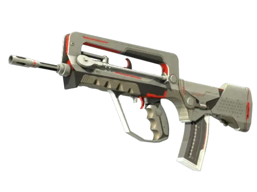 StatTrak™ FAMAS | Mecha Industries (Well-Worn)