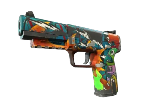 StatTrak™ Five-SeveN | Angry Mob (Battle-Scarred)