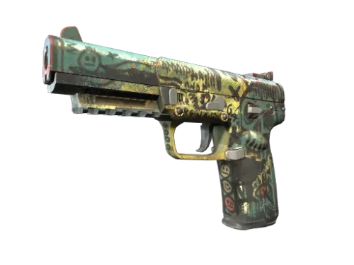 StatTrak™ Five-SeveN | Scrawl (Battle-Scarred)