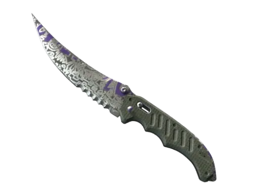 ★ StatTrak™ Flip Knife | Freehand (Well-Worn)