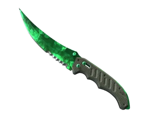 ★ StatTrak™ Flip Knife | Gamma Doppler Emerald (Factory New)