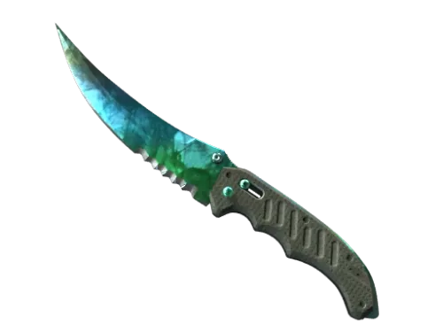 ★ StatTrak™ Flip Knife | Gamma Doppler Phase 3 (Factory New)