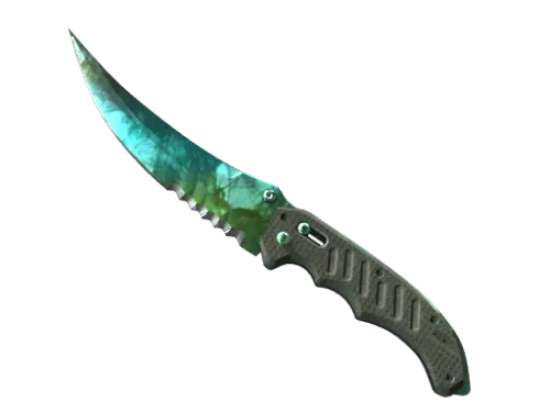 ★ StatTrak™ Flip Knife | Gamma Doppler Phase 4 (Factory New)