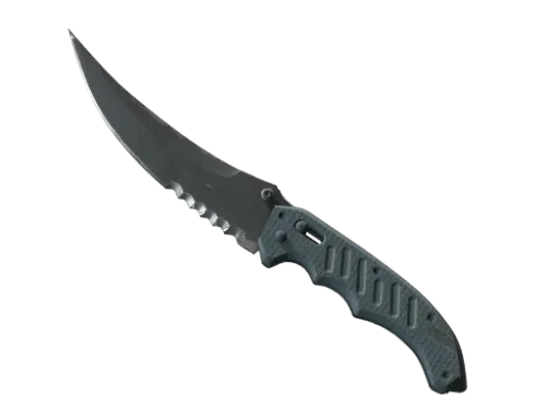 ★ StatTrak™ Flip Knife | Night (Well-Worn)