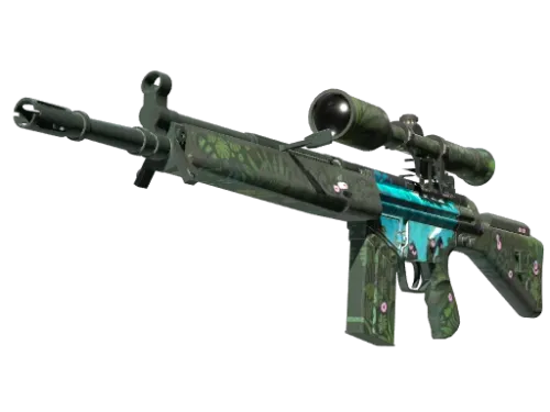 StatTrak™ G3SG1 | Dream Glade (Battle-Scarred)