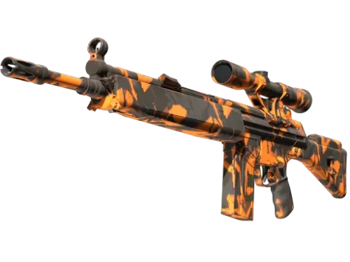 StatTrak™ G3SG1 | Orange Crash (Minimal Wear)