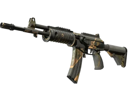 StatTrak™ Galil AR | Black Sand (Battle-Scarred)