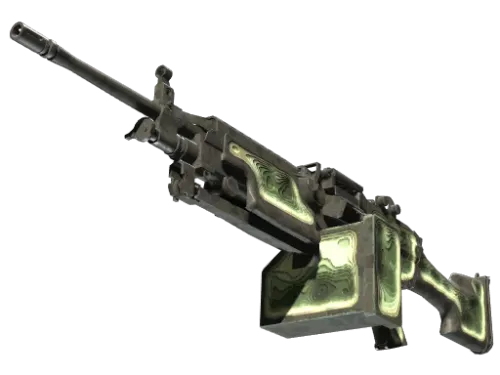 StatTrak™ M249 | Deep Relief (Well-Worn)