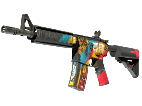 StatTrak™ M4A4 | Cyber Security (Battle-Scarred)