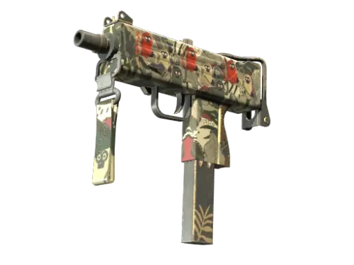 StatTrak™ MAC-10 | Monkeyflage (Factory New)