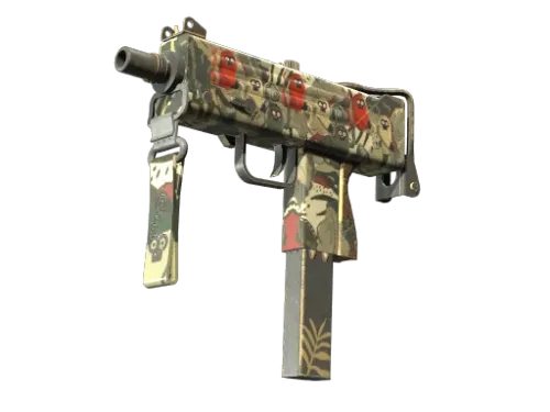 StatTrak™ MAC-10 | Monkeyflage (Field-Tested)