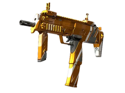 StatTrak™ MP7 | Amberline (Minimal Wear)