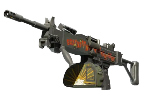 StatTrak™ Negev | Bratatat (Battle-Scarred)